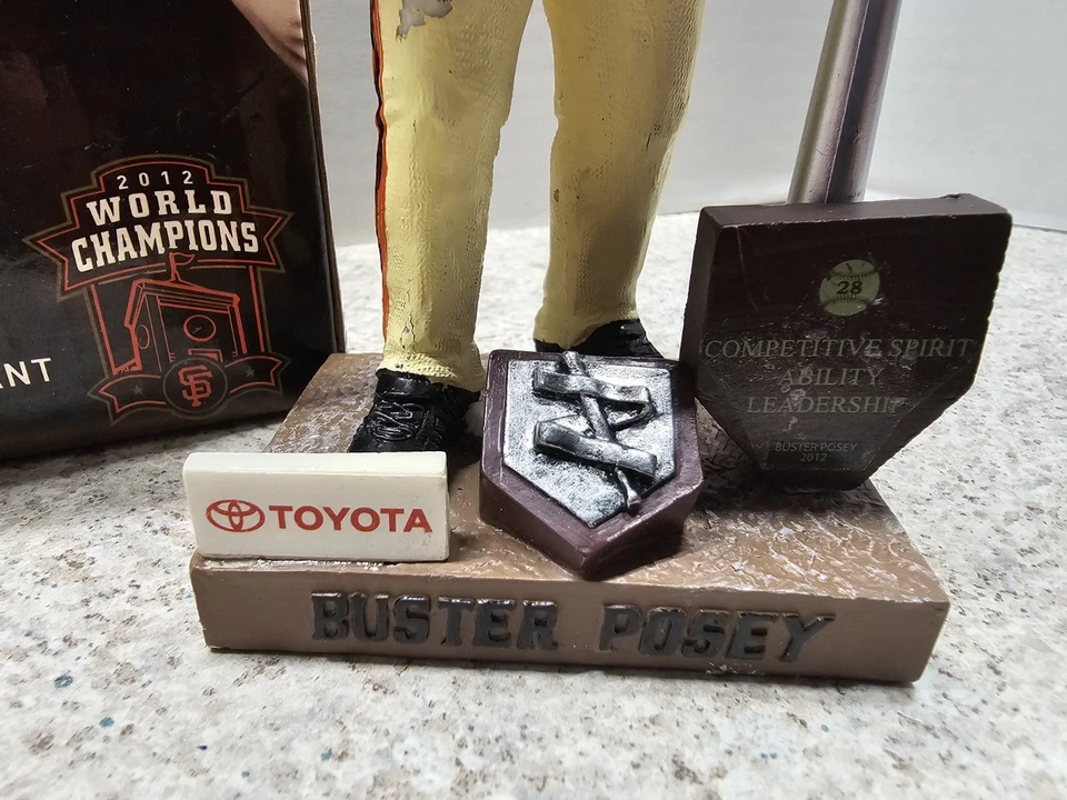 Buster Posey Gigantes de San Francisco MLB 2013 SGA Bobblehead 2012 Premios Foto 3 de 4