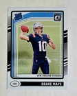 2024 Donruss Optic Football Rated Rookie Drake Maye New England Patriots