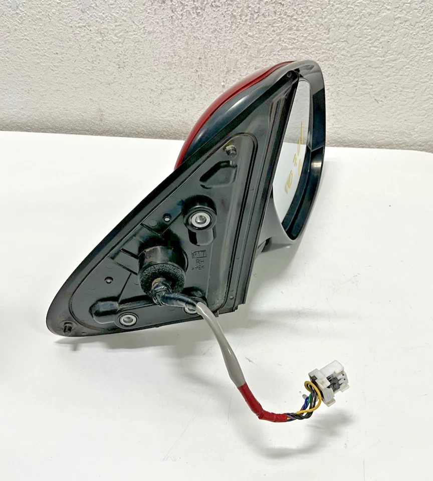 2018 三菱 Outlander 乘客右侧门镜 E11026919 原始设备制造商*划痕 — 第 3/4 张图片