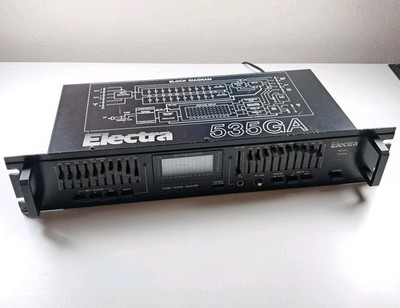 Electra 535GA Stereo Graphic Equalizer Spectrum Analyzer LED Display Hi-Fi Audio