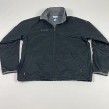 Columbia Jacket Mens XL Softshell Interchange PwC Embroidered Full Zip Coat