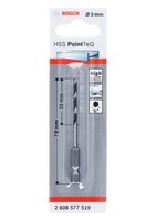 Bosch Hss Pointteq Sechskantbohrer 3 Mm