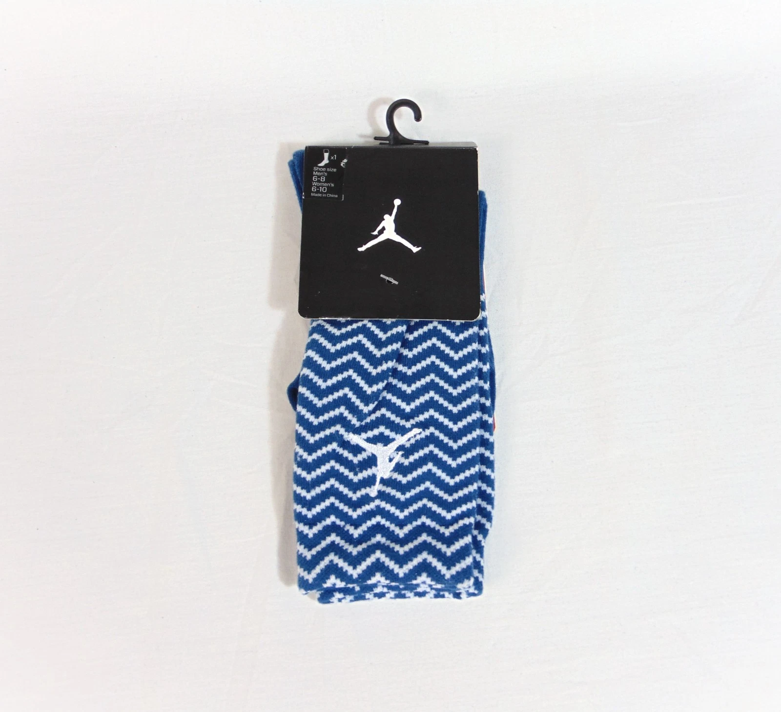 Nike Air Jordan Retro 12 XII French Blue Crew Socks Sz 6-8 Unisex 724926 442 NEW