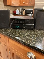 Nakamichi R1 Receiver plus CP1 CD/Cassette Combo Player with Speakers