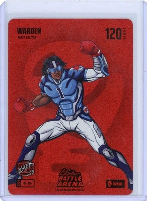 Bo Jackson Battle Arena Griffey #RBF-77 WARDEN-Cam Ward-Red Foil Brawl Rookie !