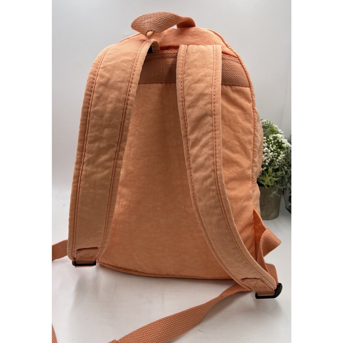 Kipling Nylon Seoul Challenger Peachy Coral BP4227 Monkey  display picture 1