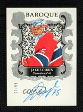 2024-25 Upper Deck The Cup Baroque 7/99 Jakub Dobes #BQ-JD Auto sv0