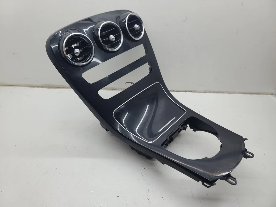 Mercedes C300 C400 2015-2018 consola central conjunto bisel de ajuste OEM Foto 2 de 4