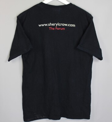 VINTAGE 90S SHERYL CROW TOUR T-SHIRT THE FORUM NAVY BLUE M