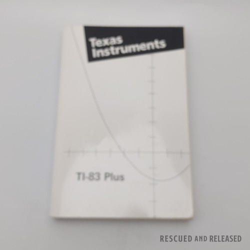 Texas Instruments TI-83 Plus Graphing Calculator - Black /w Guidebook - Picture 6 of 8