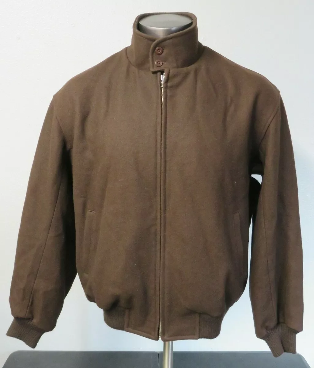 Melton shop bomber jacket