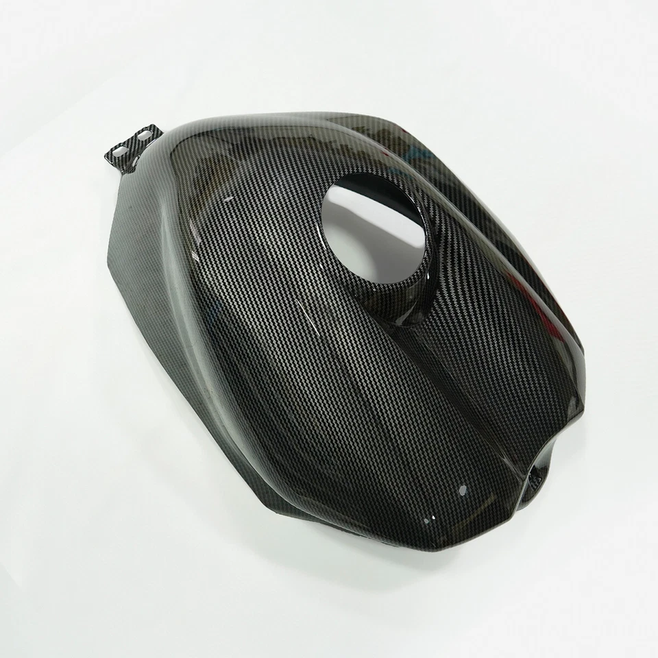 Carbon Fiber ABS Fuel Tank Cover Cowl Fairing For Yamaha YZF R1 2004 2005 2006 - Image 3 of 4
