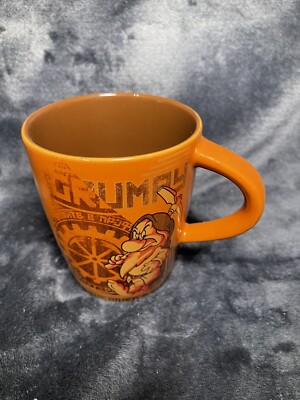 Disney Store Grumpy Join The Miner's Guild Ceramic 16 oz Mug