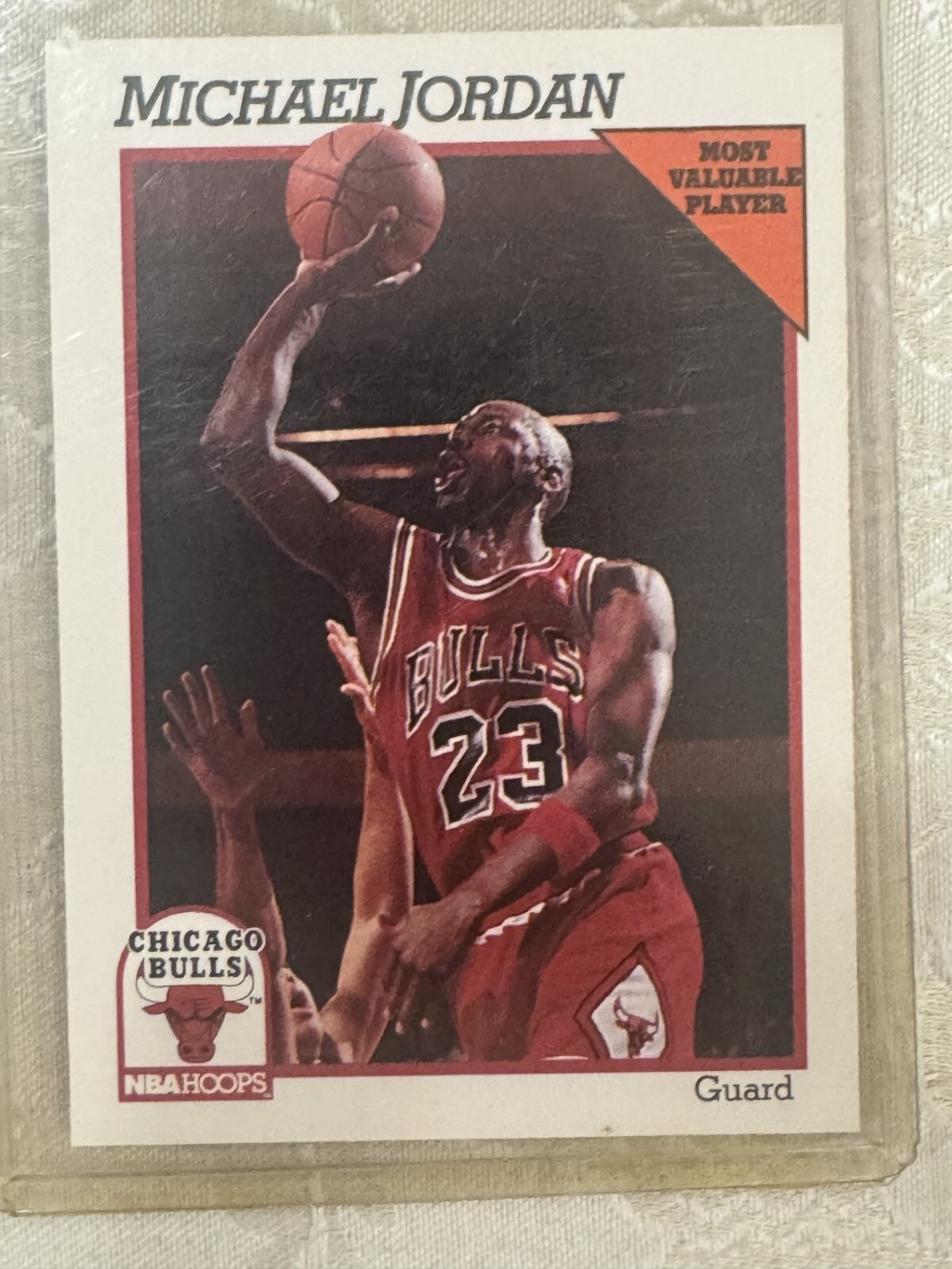 1991-92 NBA Hoops - #30 Michael Jordan Basketball Card