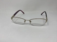 DOLCE & GABBANA DG1207 1023 53/17/135 GOLD PURPLE EYEGLASSES FRAME NE21