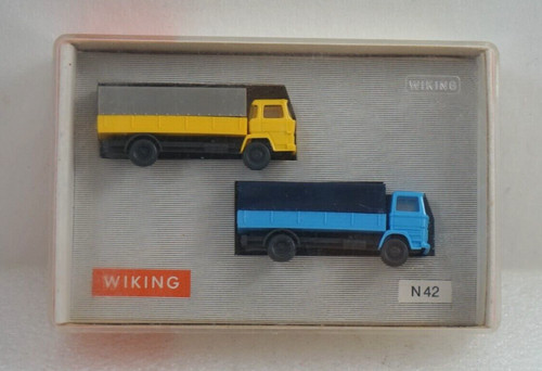 NOS (2) Wiking MERCEDES 1317 / MAGIRUS 100 D 7 N Escala Accesorios - 42 | Condition: New