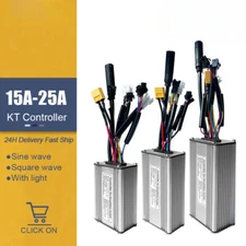 Electric Bike Controller 15-50A Ebike Square Sine Wave Controller Conversion Kit