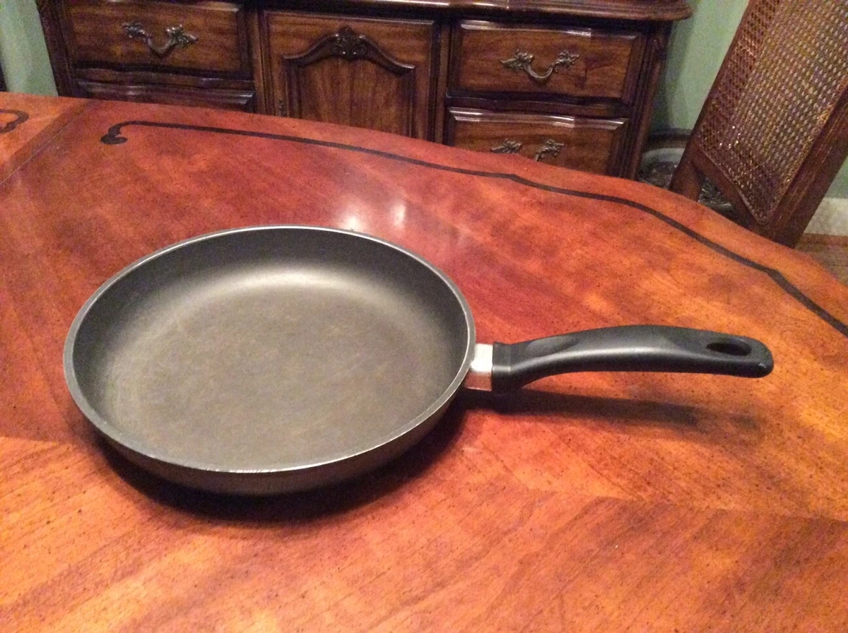 Vintage Cast Aluminum Fry Pan 9.5 inches Black Used eBay