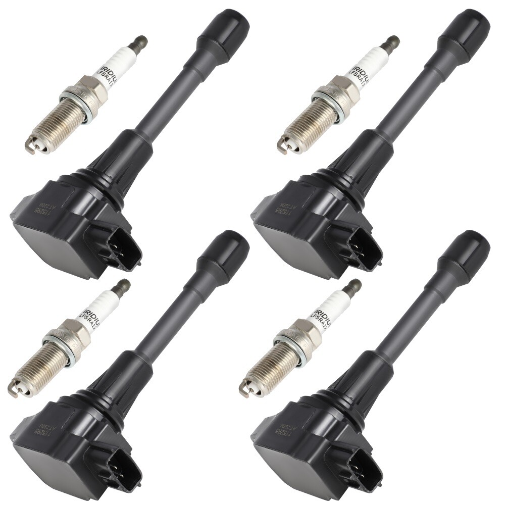 ニコル Ignition Coils & Platinum Spark Plugs for 2007-2018 Nissan