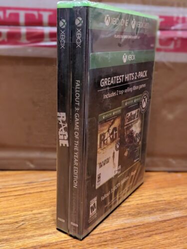 Fallout 3 Game Of The Year GOTY Edition & Rage For Xbox One NEW SEALED 2-pack - Picture 4 of 4