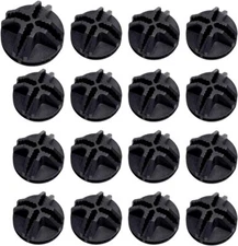 40 Pack 3.5Cm Black Wire Grid Cube Connectors For Modular Closet Shelving Units