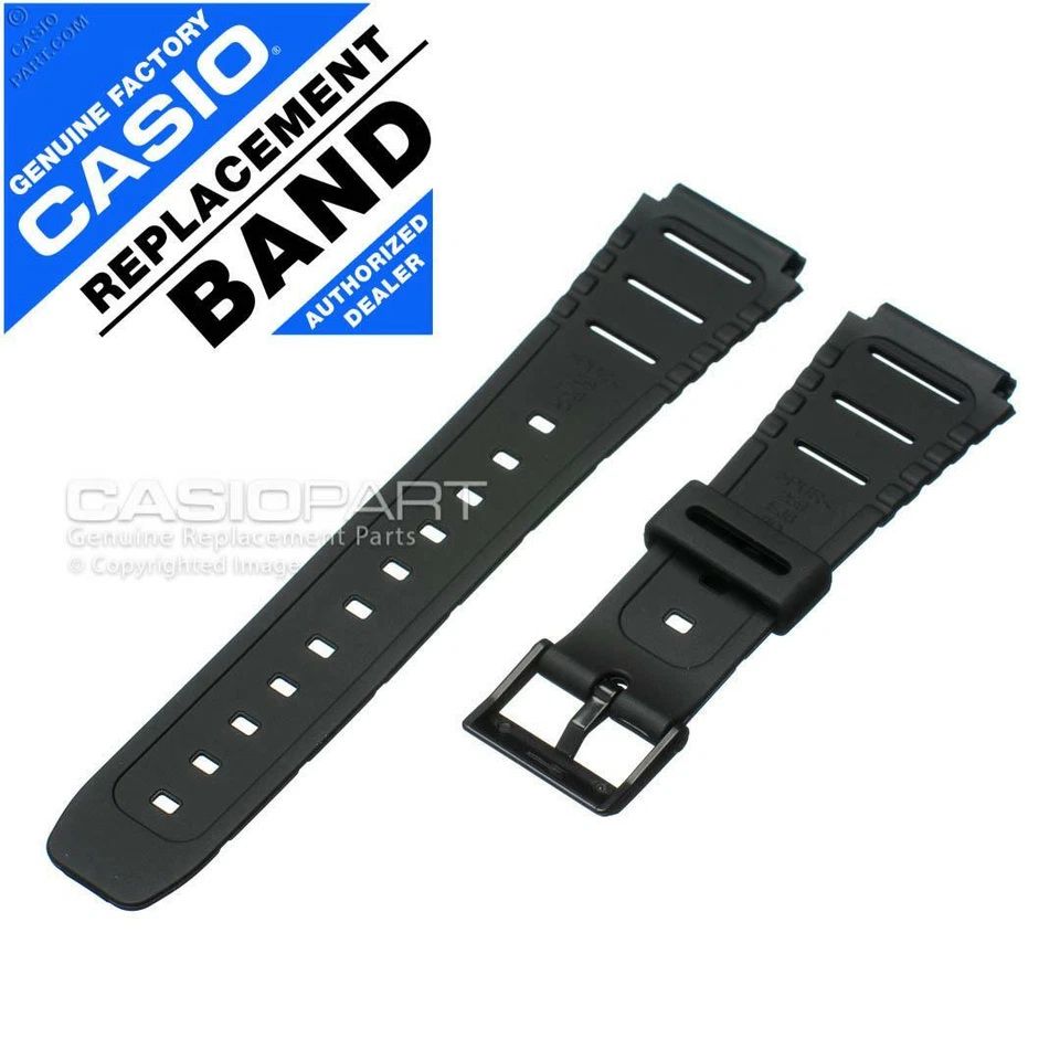 Casio Watch Band Strap CA-53W CA-61W FT-100W MAP-100 W-520U W-720G W-741G WL-100 - Image 2 of 2