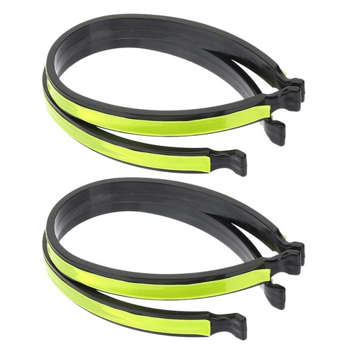 4 Pcs Reflective Trouser Clip Bicycle Clips for Pant Legs Cycling - Picture 8 of 12