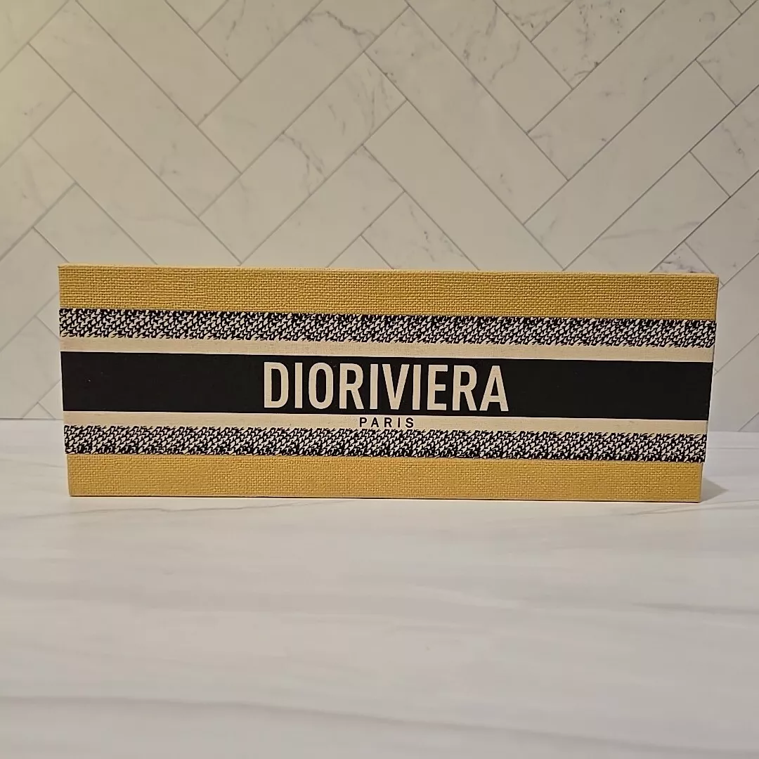 Coffret maquillage trousse à bijoux Dior Dioriviera NEUVE ~ miroir gravé ~ pièce présentoir