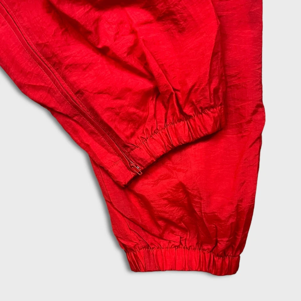 Pantalones de chándal Puma vintage años 90 para hombre grandes rojos gimnasio deportes comodidad atlético jogger Foto 4 de 4