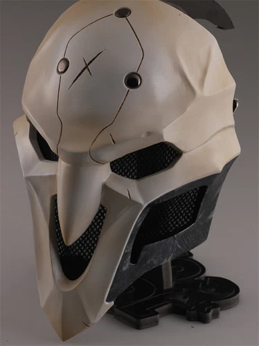 Overwatch FRP OW Reaper Gabriel Reyes Mask Halloween Cosplay Party Props New - Picture 5 of 7