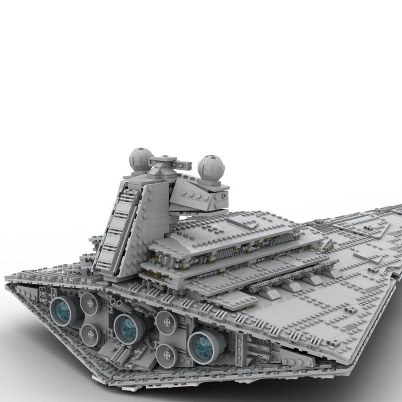 ZITIANYOUBUILD A модифицированный имперский звездолет I-класса 2814 штук как новый на картонке сборка - Изображение 4 из 4