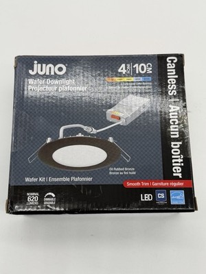 Juno Contractor Select 4 in. CCT Ultra Slim Canless LED Oil Rubbed Brronze