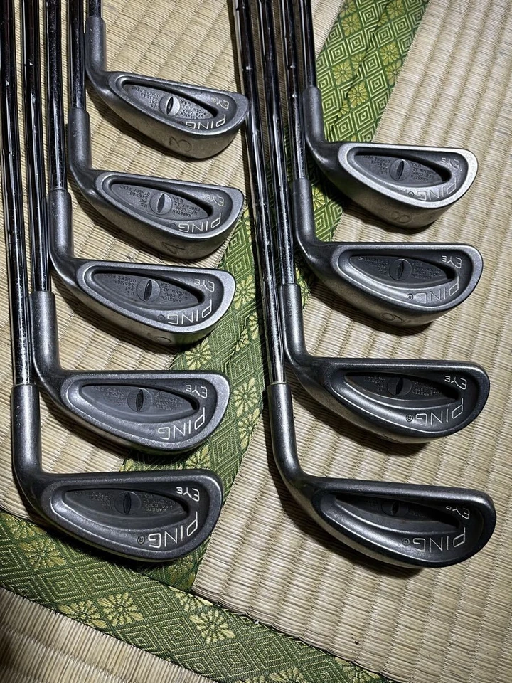 Rare!! Ping EYE Iron Set 3-W-SW(9Clubs) / Flex S Stiff PING KASTEN ZZ LITE - Image 2 of 4