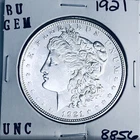 1921 BU GEM MORGAN SILVER DOLLAR UNC MS+++ U.S. MINT RARE COIN 8856