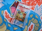 Gyarados - Holo 1996 Amada Pokemon Japanese Sticker Collection #193 - PSA 7