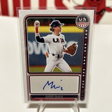 2024 Panini Stars and Stripes - 18u National Team Signatures  Manny Marin