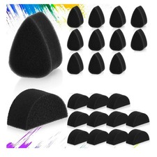 24 Pcs Face Paint Sponge Petal Oval Semicircular Face Painting Sponges2879