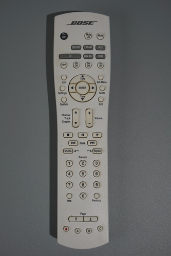 Bose RC38T1-27 Remote Control for Lifestyle AV38 AV48 White (No Back ...