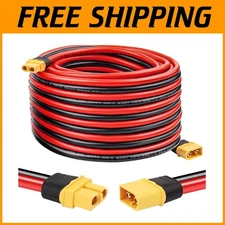 XT60 Male to Female Connector Cable 10AWG 30FT
