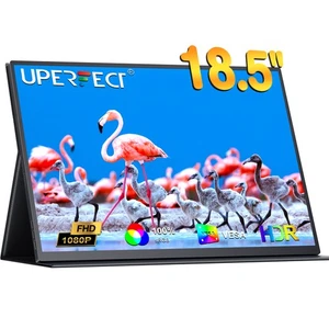 UPERFECT 18.5" 1080P Moniteur portable 60Hz Dsiplay externe plus grand pour ordinateur