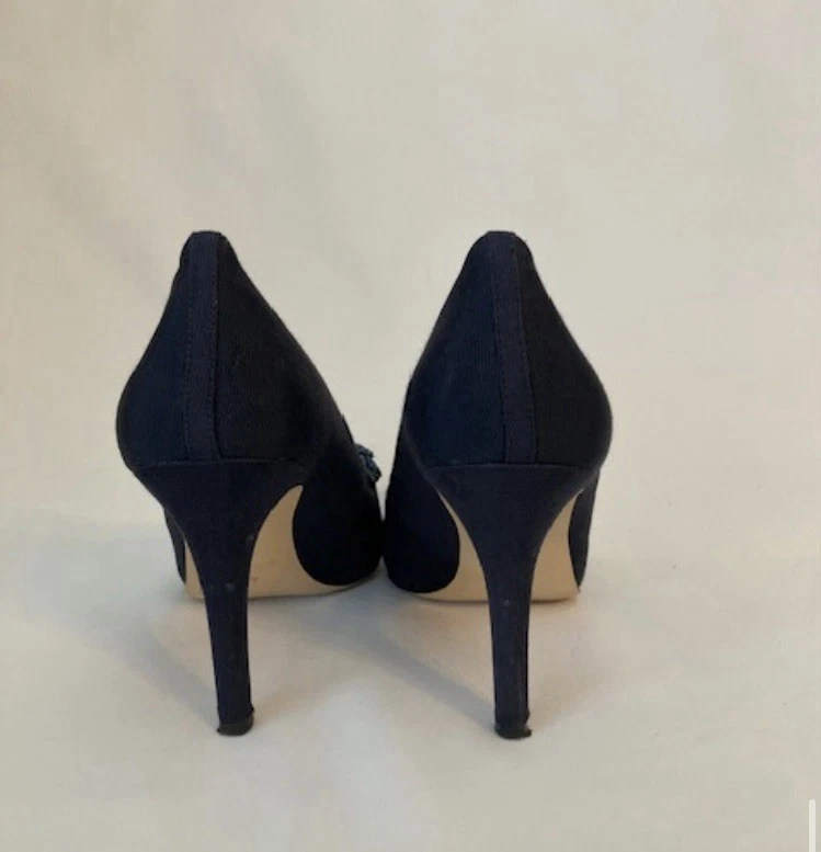 Antonio Melani Women's Blue Miarti Floral Embellished Dress Pumps, US 6.5M - Image 3 of 4