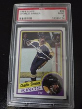 1984 Topps Charlie Simmer PSA 9