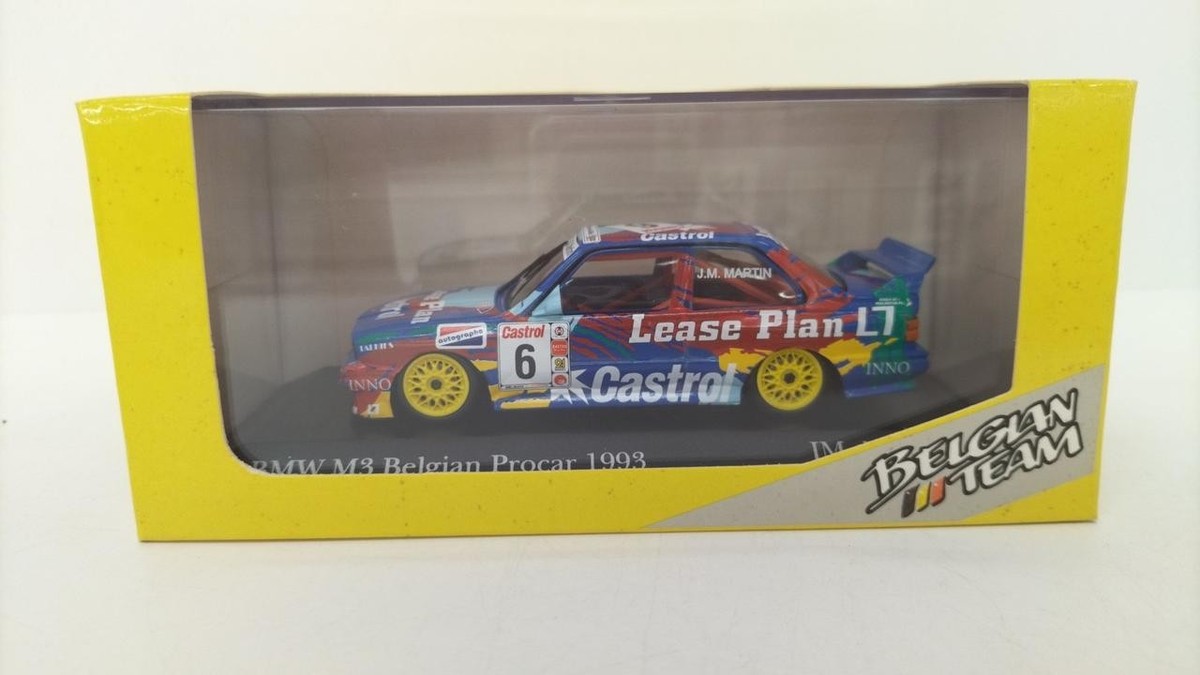 BMW M3 E30 Belgian procar 1993 ミニチャンプス43 MINICHAMPS 1
