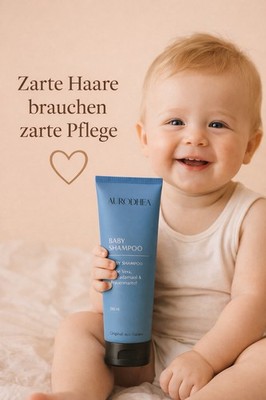 Aurodhea Baby Shampoo 200ml   Extra mild   Macadamiaöl & Aloe Vera   Italien