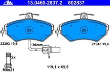 ATE BREMSBELÄGE BREMSEN SET VORNE+HINTEN passend für AUDI A4 B6 B7 SEAT EXEO 3R