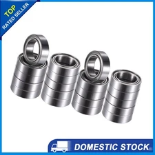 20x MR128ZZ 8x12x3.5mm Car Double Metal Shield Car Deep Groove Ball Bearings
