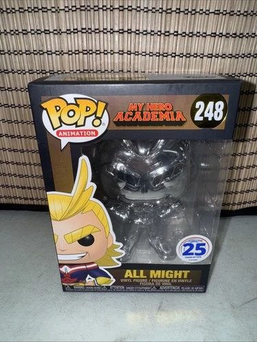 Funko Pop! Vinyl: My Hero Academia - All Might (Silver Chrome) #248 Funimation