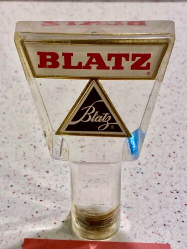 Vtg BLATZ Beer Tap Handles (3) One of Milwaukee Finest Brews - LQQK Pic's! - Picture 6 of 17