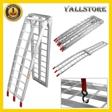 Motorcycle Folding Loading Ramp Aluminum 90" Dirt bike Street bike 750lbs Rated