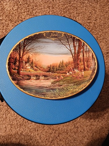 Terry Redlin’s - Seasons to Remember Plates With Jan - Oct 10 Plates. Never used - Picture 8 of 12